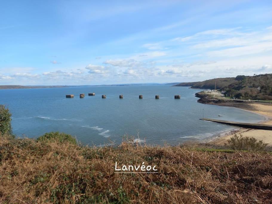 Presqu'Ile De Crozon - Proche Voie Verte Et Plage Lanvéoc Buitenkant foto
